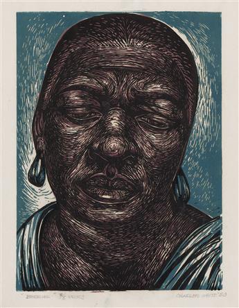 CHARLES WHITE (1918 - 1979) Bessie (Smith).                                                                                                      